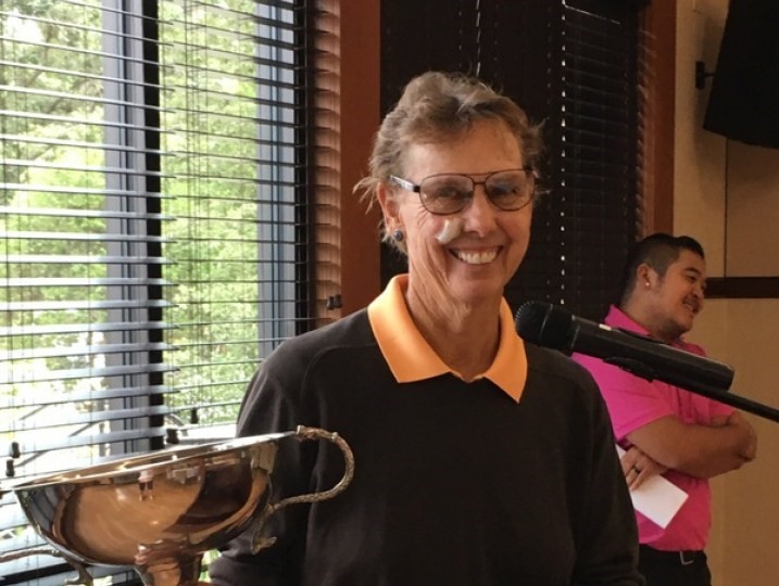 Joyce McCann is the 2017 18er Women’s Golf Club Champion