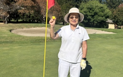 Nancy Park Shoots Hole-in-One