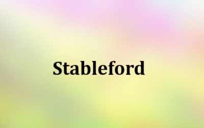 18ers Play Stableford Game